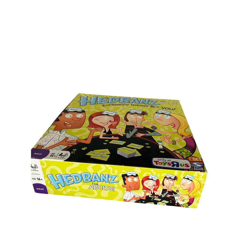 Spin Master Hedbanz for Adults Board Game Toys R Us‎ Exclusive Party Game 2012